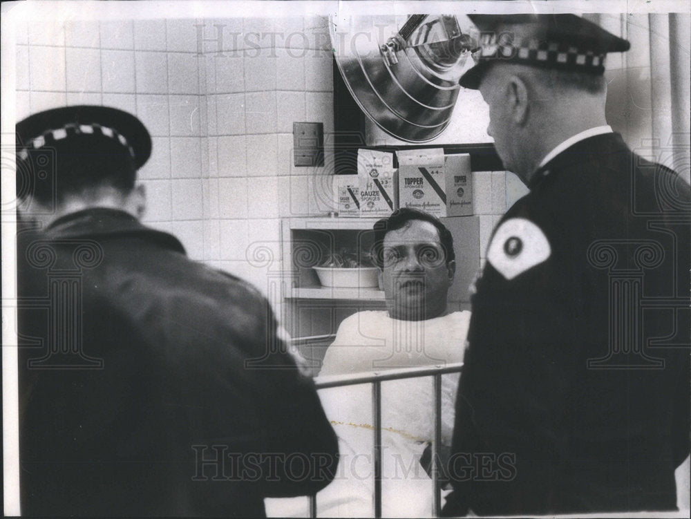 1970 Cop Tom Fecarotta Shot @ Six Times Get Only Bruises - Historic Images