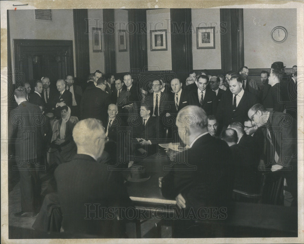 1962 Country Building Hearing Nominating Cook Kurth Marvin GOP Stick - Historic Images