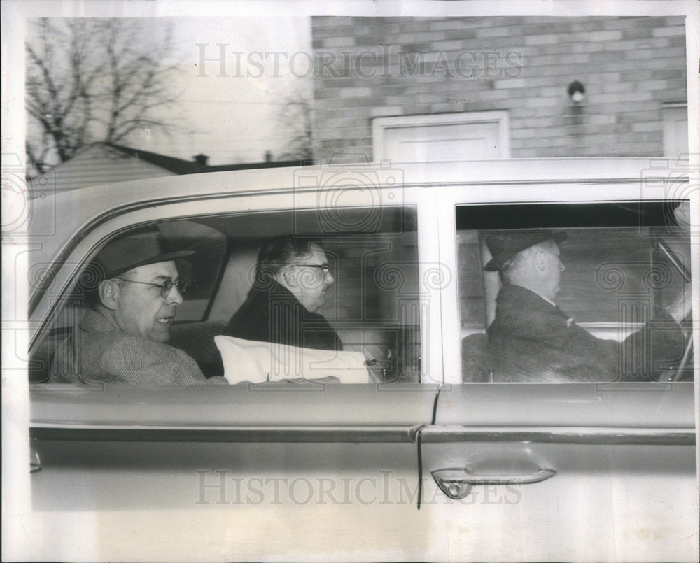 1961 Marvin Kurth Republican committeeman arrested kickback accept - Historic Images