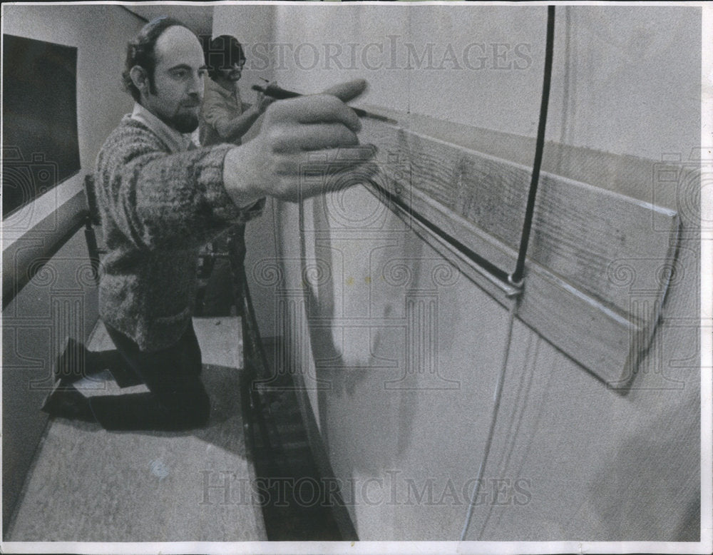 1970 Alex Istanbullu Middle Approx Draw Blujillion Lines  - Historic Images