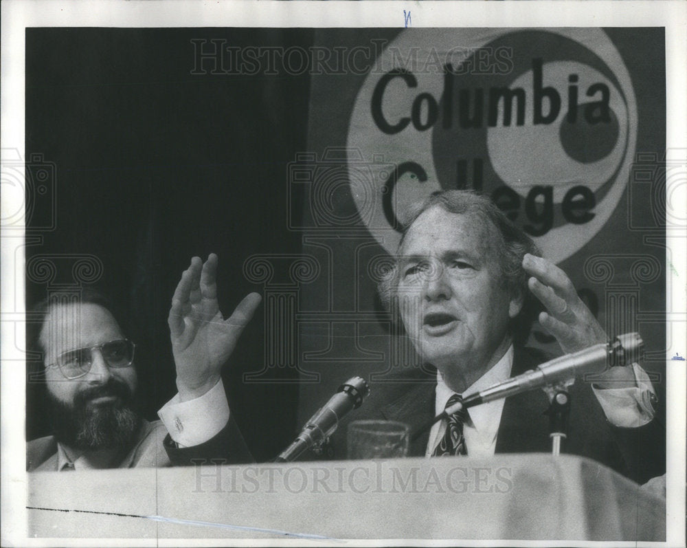 1976 Former CBS Radio Personality John Henry Faulk - Historic Images