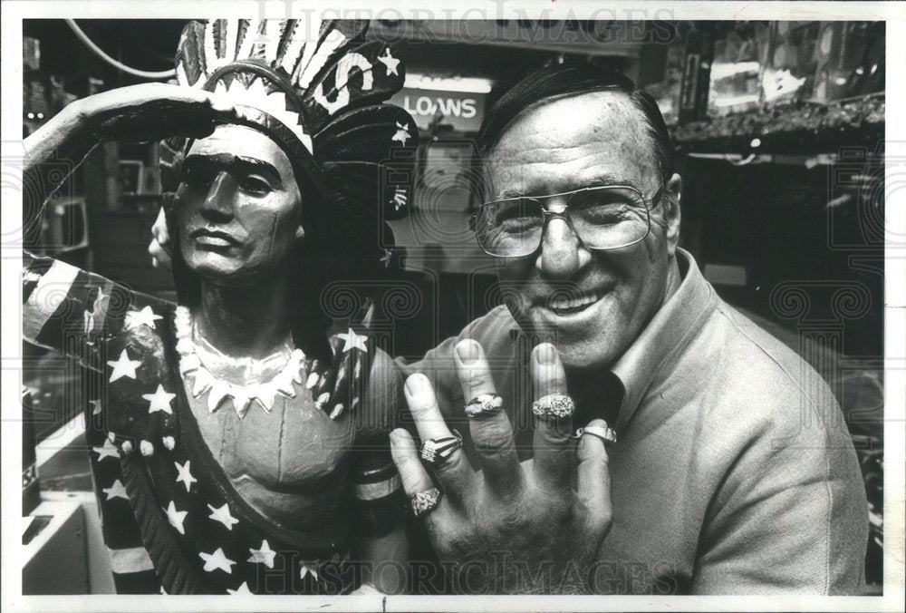 1978 Pawn Shop Proprietor Mickey Feldstein - Historic Images