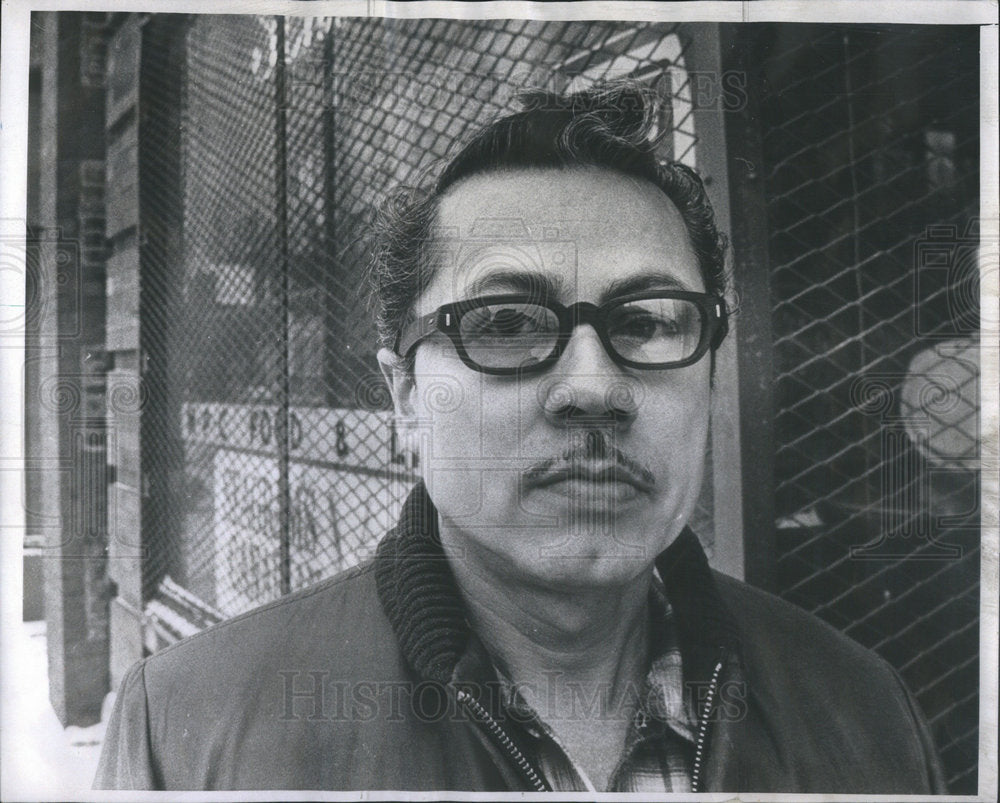 1970 Puerto Rico Pedro Feliciano Racine Monday Robber Owner  Gun - Historic Images