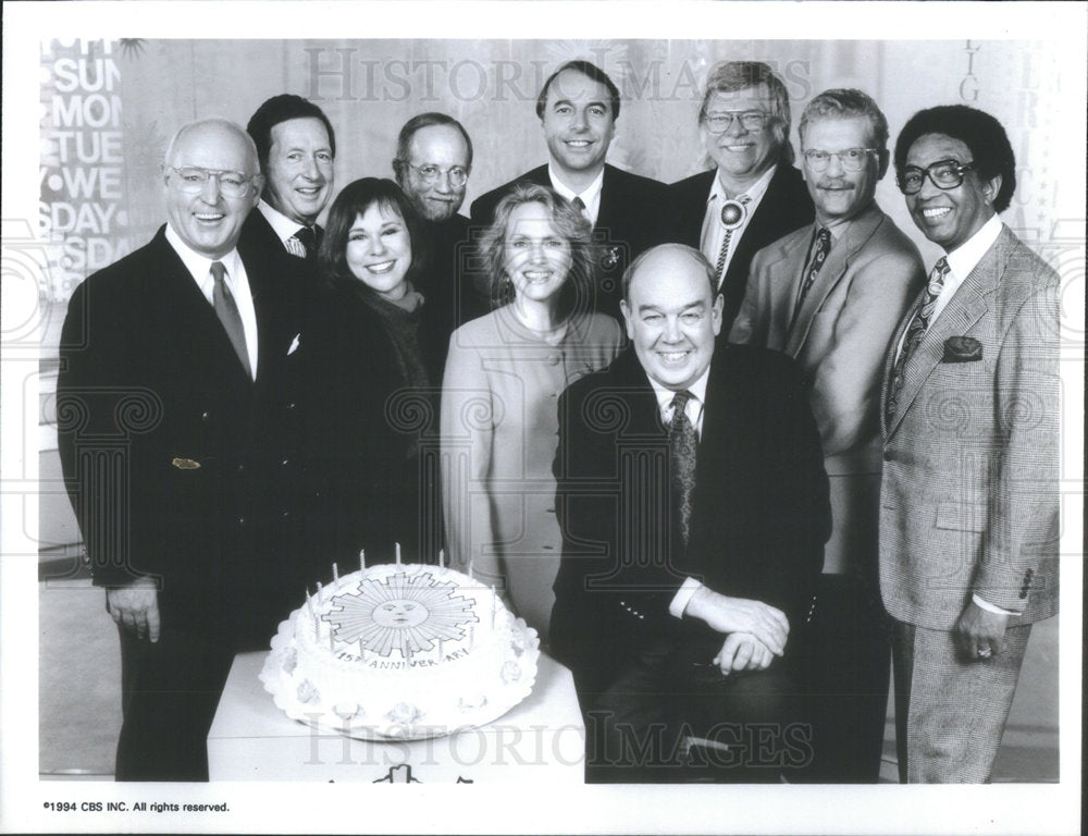 1994 CBS Sunday Morning Team 15th Anniversary Special Charles Kuralt - Historic Images