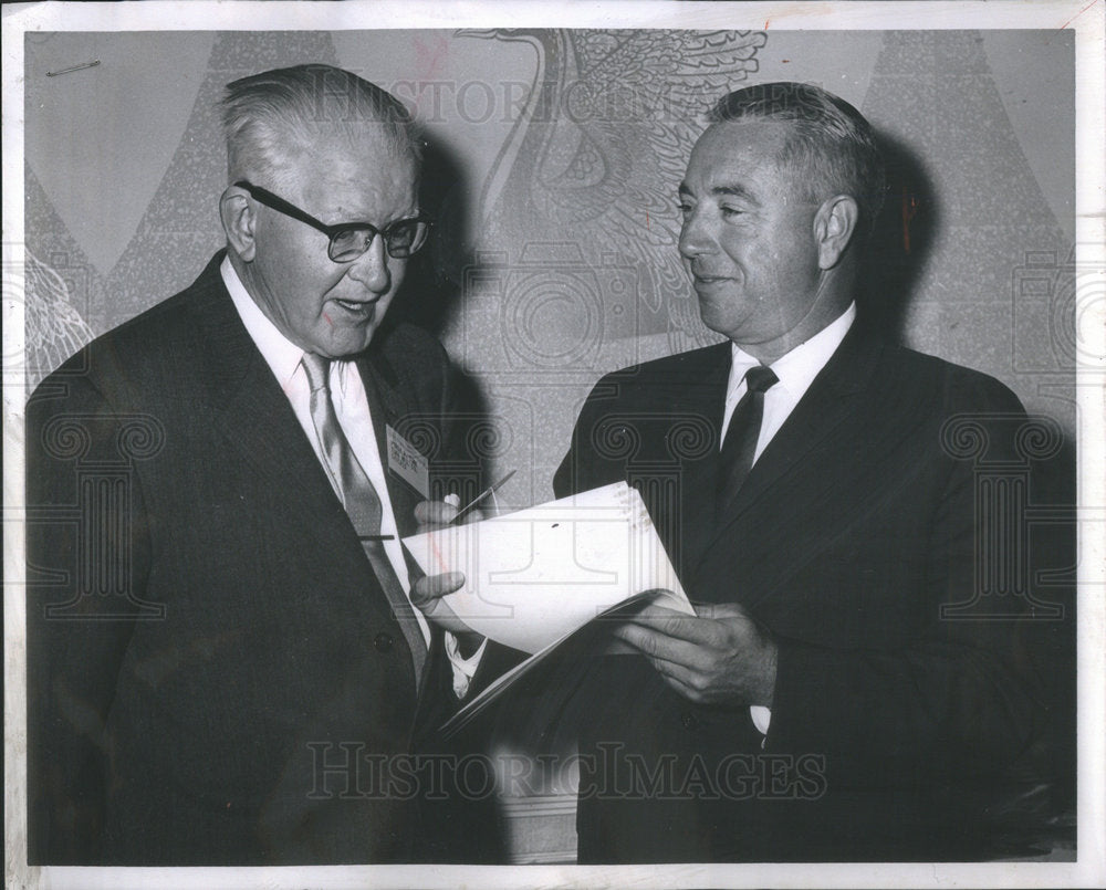 1961 Kenneth Krochler Naperville President Manufacturing Association - Historic Images