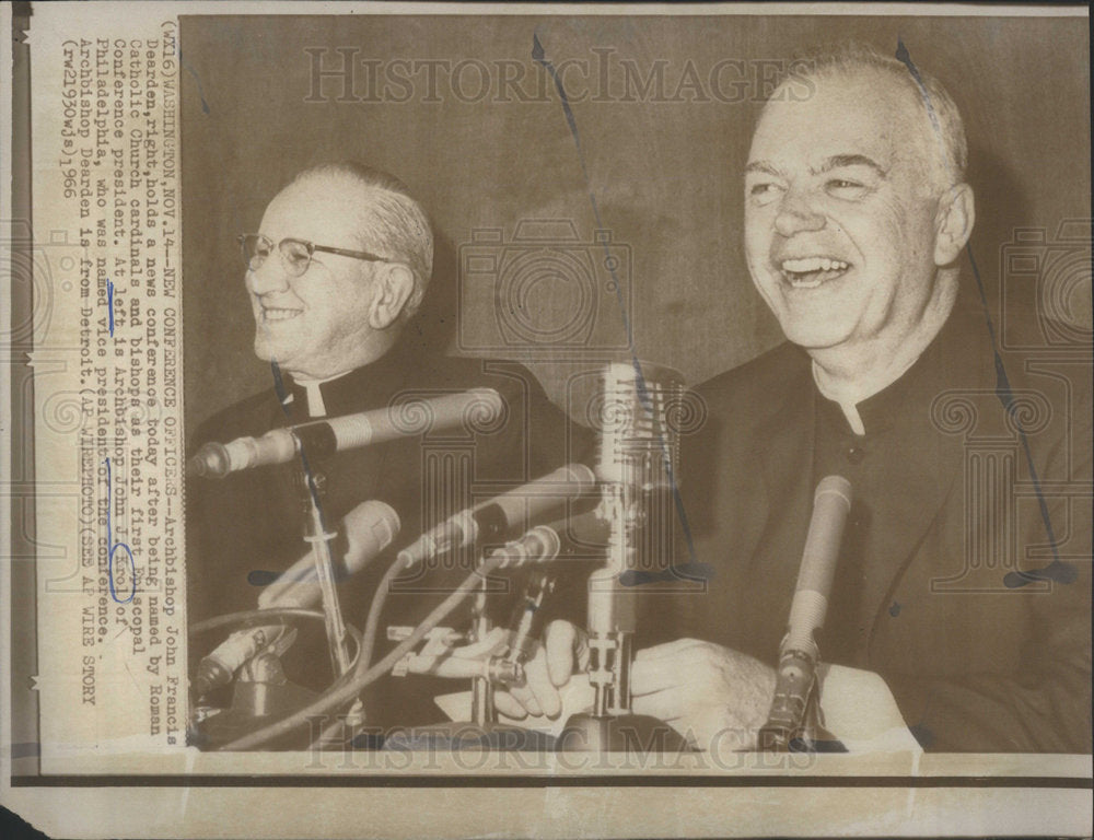 1966 John Joseph Krol Cardinal - Historic Images