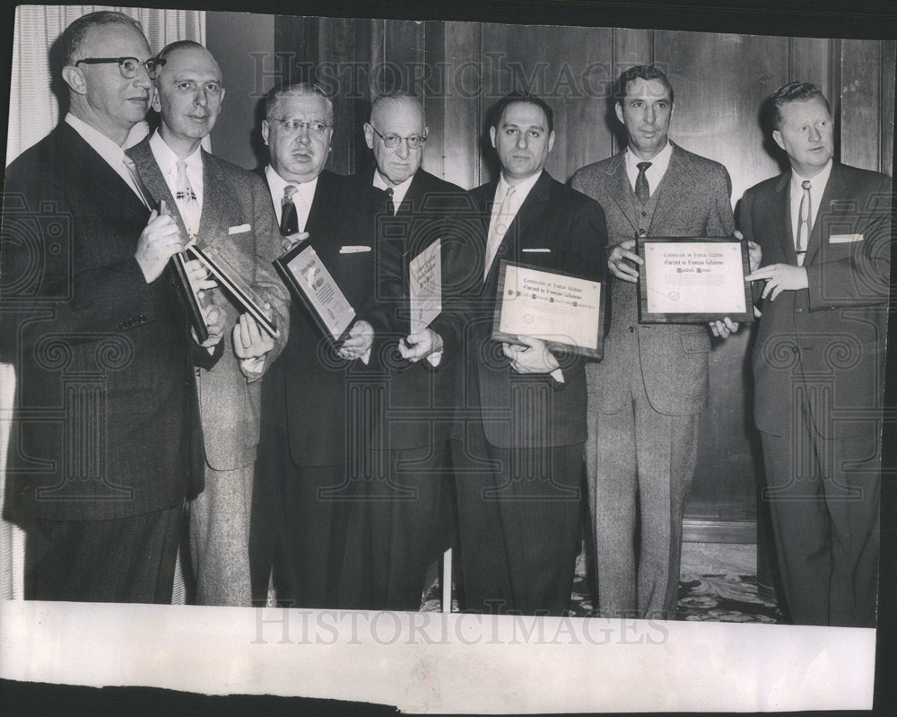 1957 Honors for Contributions To Human Relations/Chicago/Businessmen - Historic Images