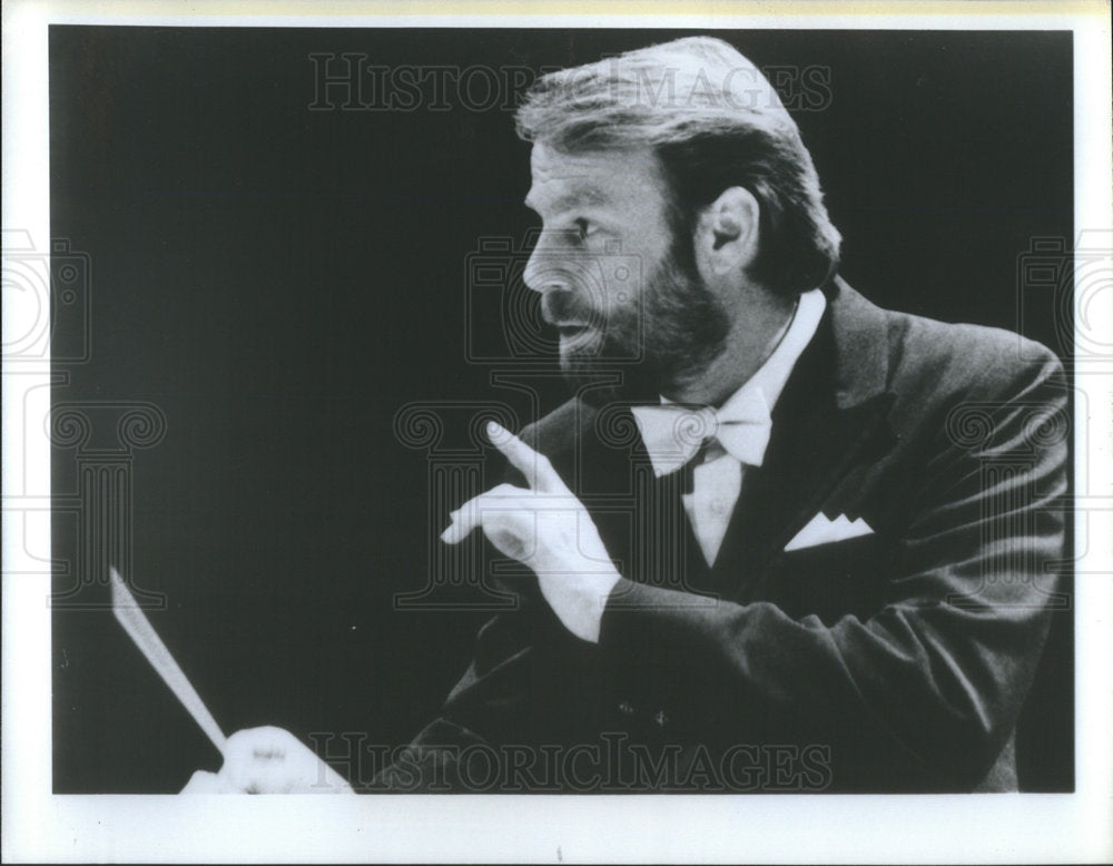 1980 Erich Kunzel American Orchestra Conductor - Historic Images