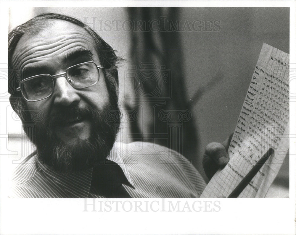 1977 Alexander Kruzel Director Continuing Adult Education Oakton - Historic Images