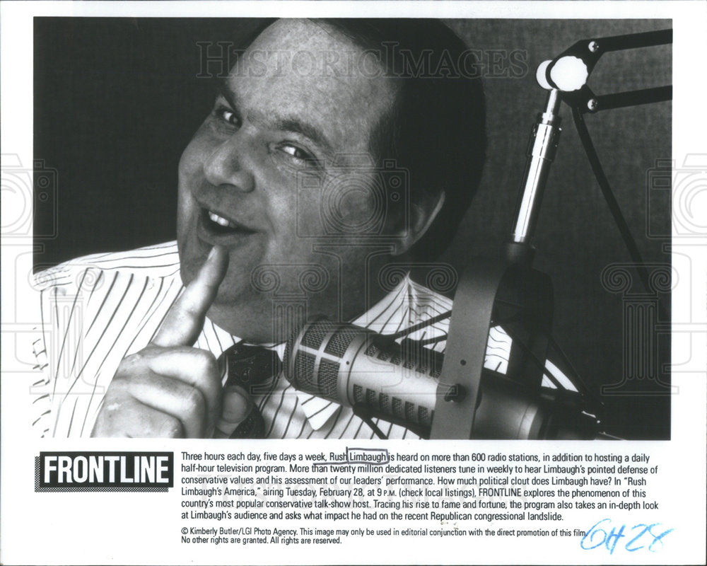 1996 Rush Limbaugh - Historic Images