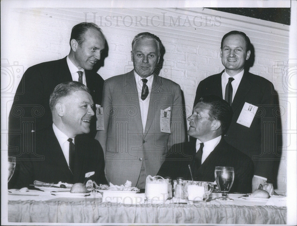 Chicago Rotary Club Luncheon President Liechty Governor Kerner - Historic Images