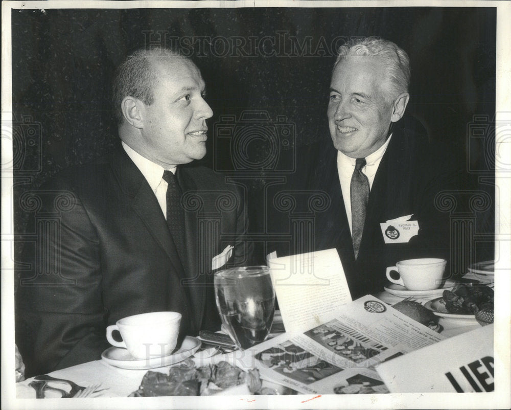 1965  Robert Liebenow Chicago Board Trade President - Historic Images