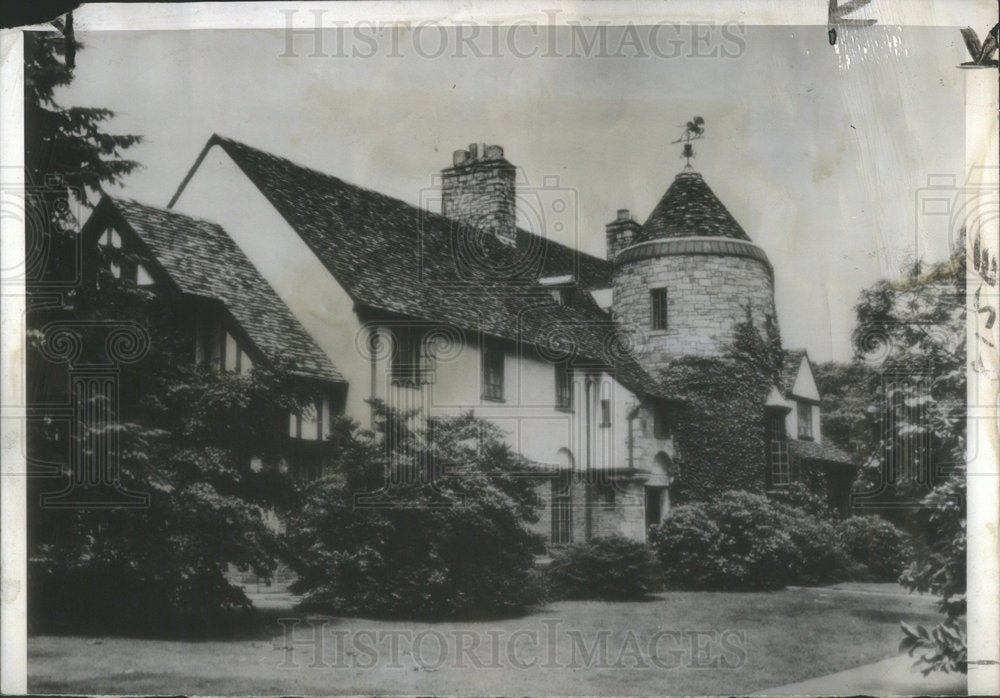 1946 Albert Phelps Armour Home at Forest Hills Leased to Trygve Lie - Historic Images