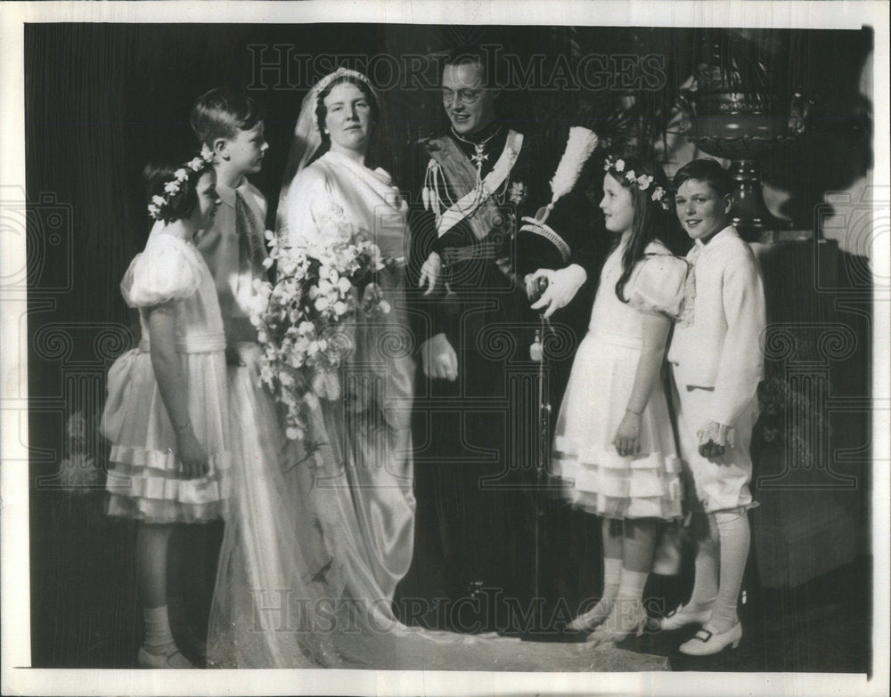 1937 Princess Juliana Prince Bernhard Wedding Holland - Historic Images