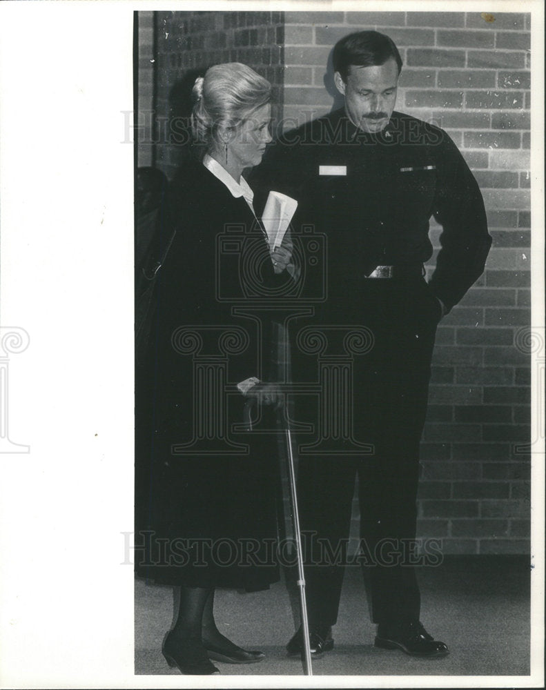 1987 John N. Adams/Ritaray Adams/Divorce/Artificial Insemination - Historic Images