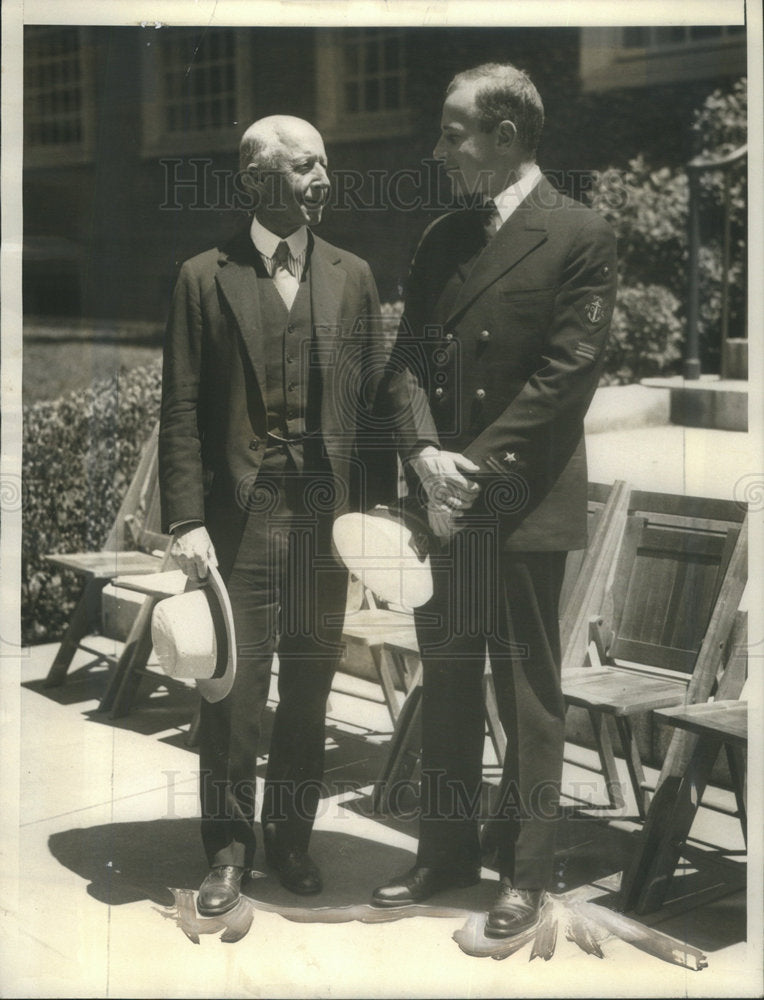 1932 ENSIGN CHARLES FRANCIS JR  SON CHARLES FRANCIS ADAMS SECRETARY - Historic Images