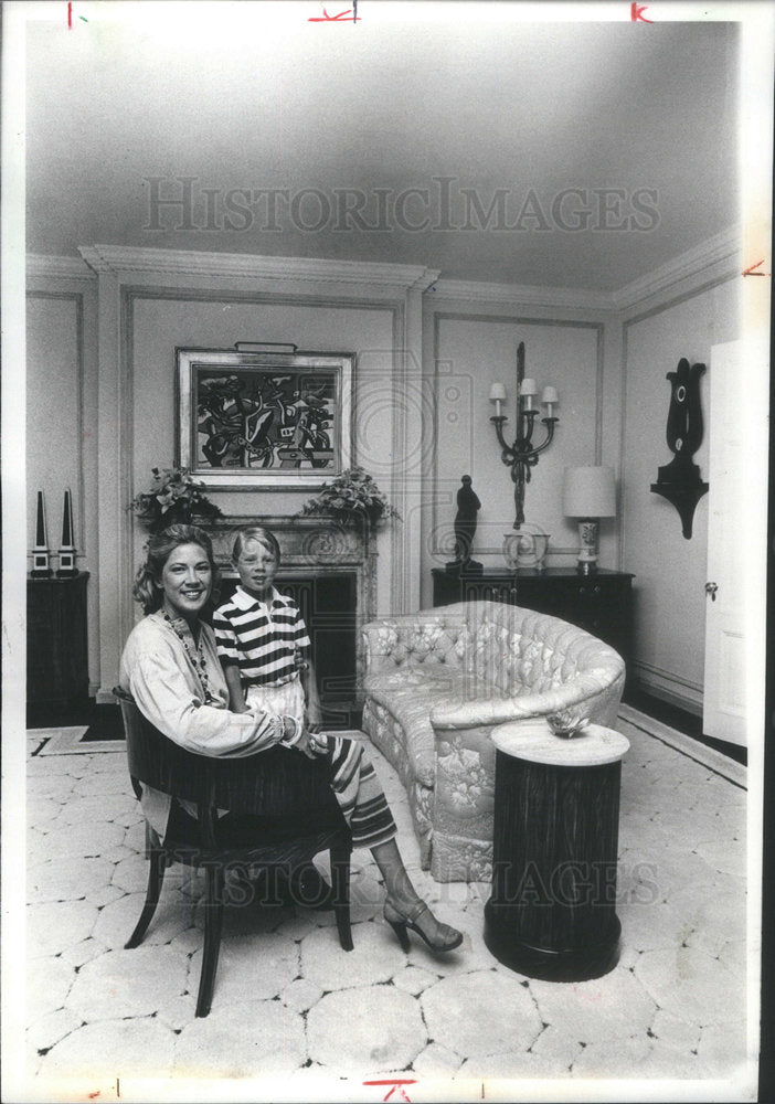 1978 MRS DITTMER  SON JASON DITTMER HOUSE-Historic Images