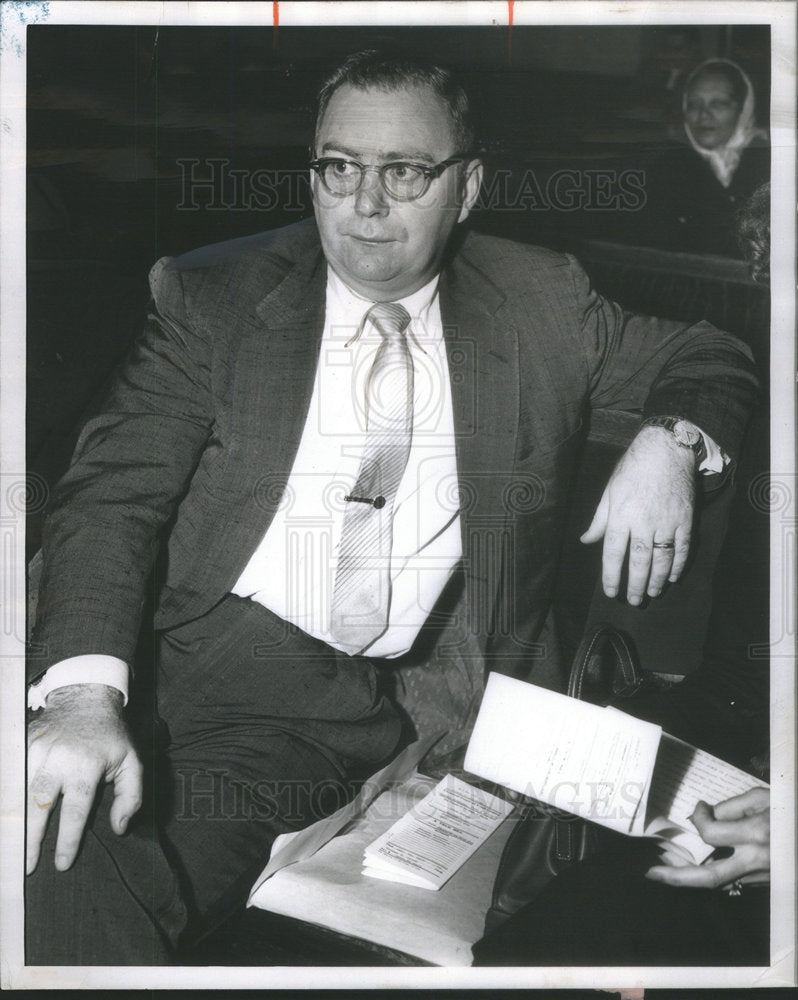 1958 James Cross International President Baker Union Embezelment - Historic Images