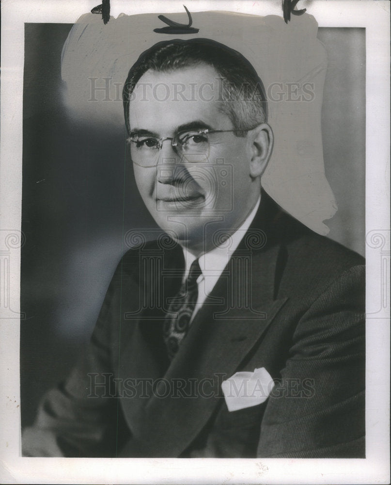 1953 F H Kullman Jr Bowman Dairy Co President - Historic Images