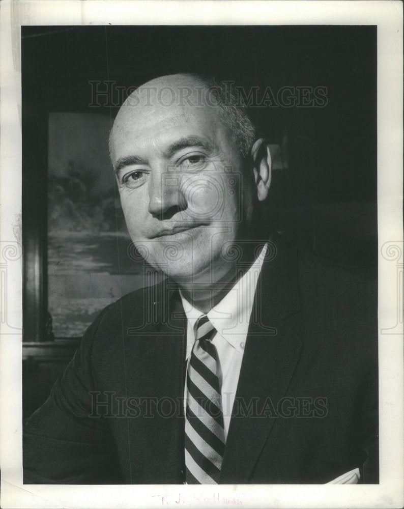 1962 Thomas J Kullman President Bowman Dairy - Historic Images