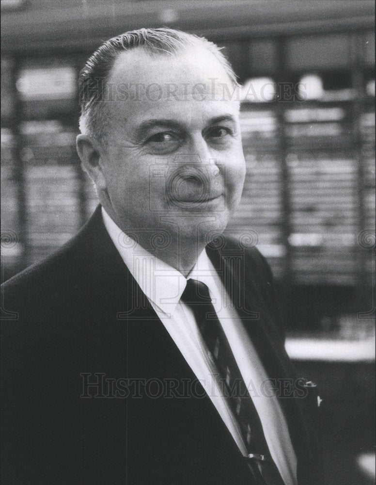 1968 Gordon Fehr Manager Illinois Bell District Engineering - Historic Images