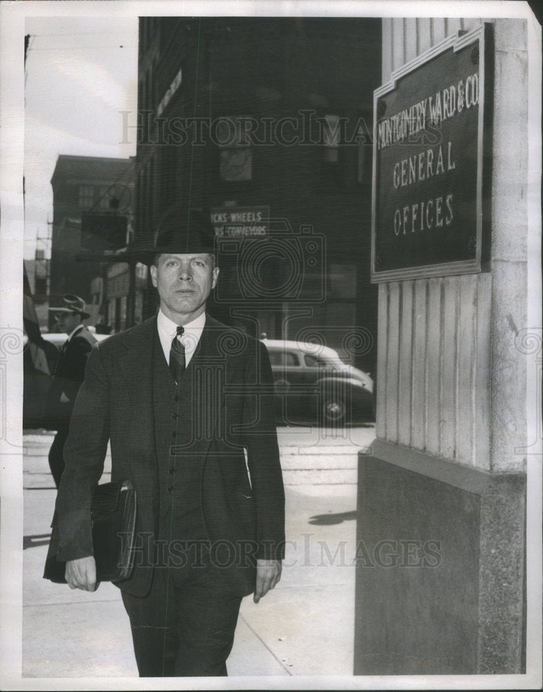 1949 Press Photo A Moyer Kulp Vice President - Historic Images