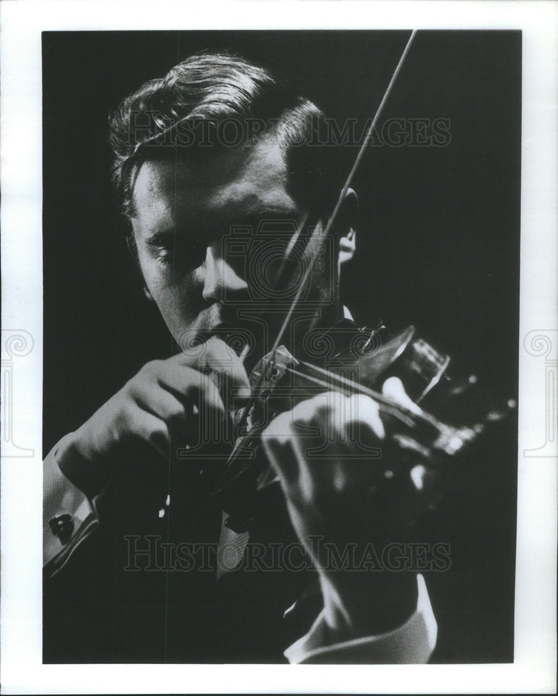 1972 Press Photo Kinstanty Kulka Polish violinist professor Chopin Music Academy - Historic Images