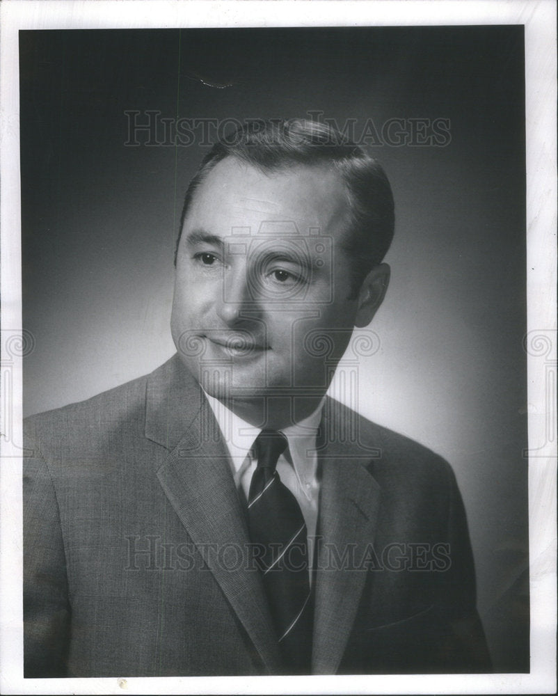1969 Wallace Kell John Felten Executive US Railway Equipment Co Vice - Historic Images