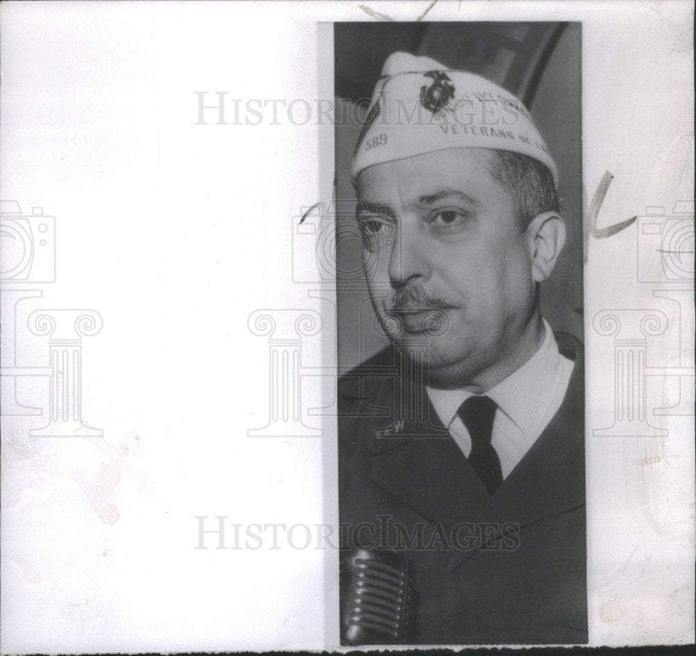 1959 Veterans Foreign Wars Louis Feldmann commander Moslem Nation - Historic Images