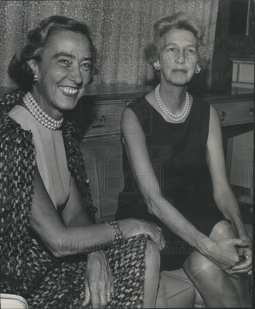 1966 Press Photo Calvin Fentress Expansion Board Chairman Drake Charles Gekler - Historic Images