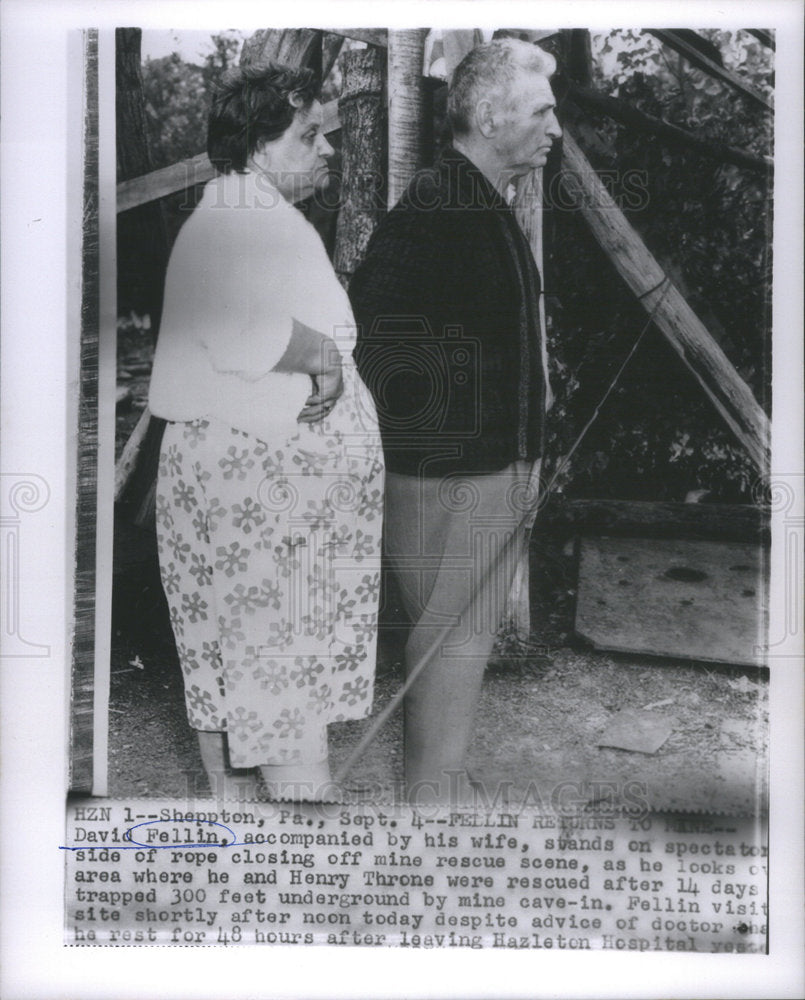 1963 Henry Throne Fellin David Hazleton Hospital Sheppton Rope   Min - Historic Images