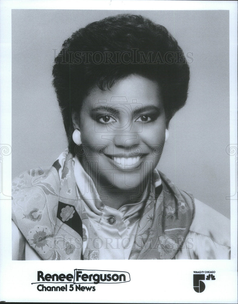 Renee Ferguson News reporter Channel 5 host - Historic Images