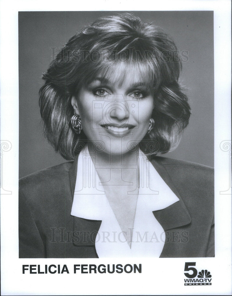 1994 Felicia Ferguson Oklahoma Queen Beaty anchor WMAQ Channel News - Historic Images