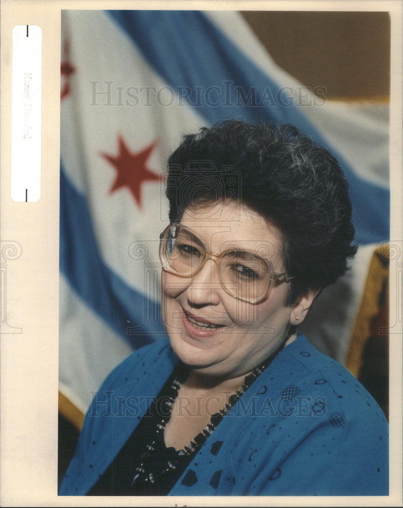 1989 Patricia Dziewior Feeley Chicago City Council Woman Sergeant - Historic Images