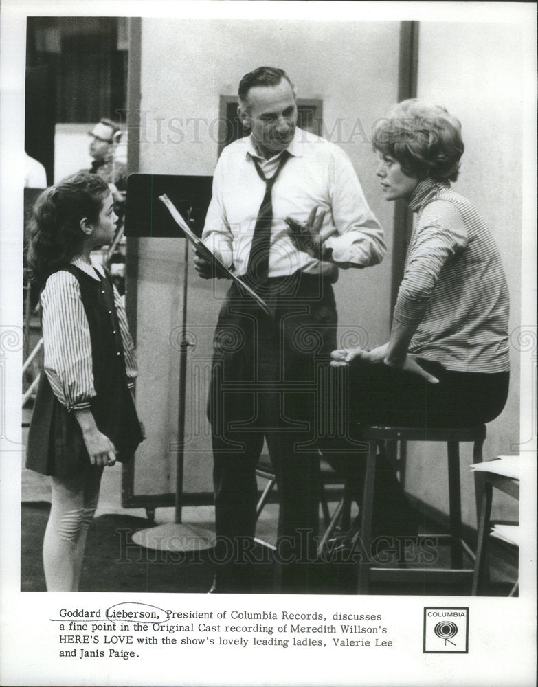 1964 President of Columbia Records Goddard Lieberson-Historic Images