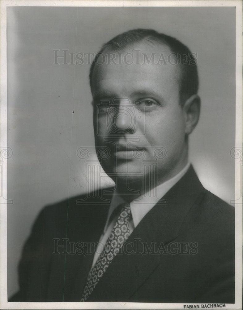 1957 Robert Lienenow President Chicago Board Trade chairman Cook - Historic Images