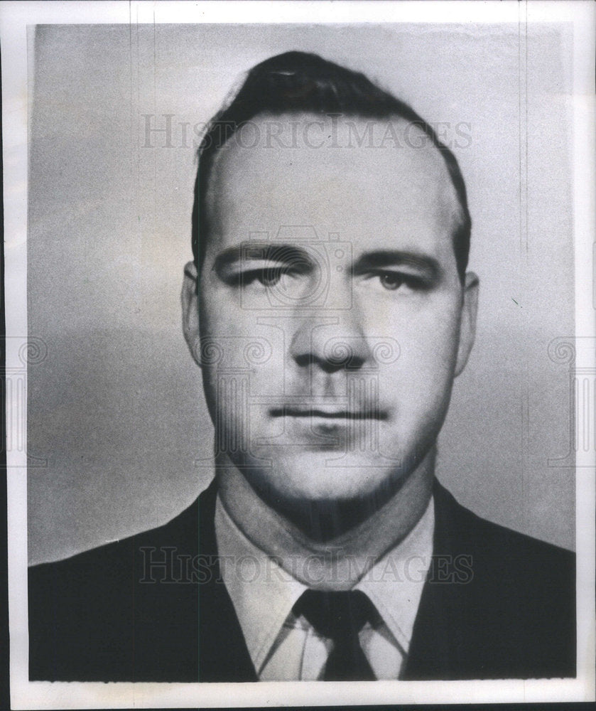 1968 Press Photo State Lillwitz police officer Shot Civil Enterprises Department - Historic Images