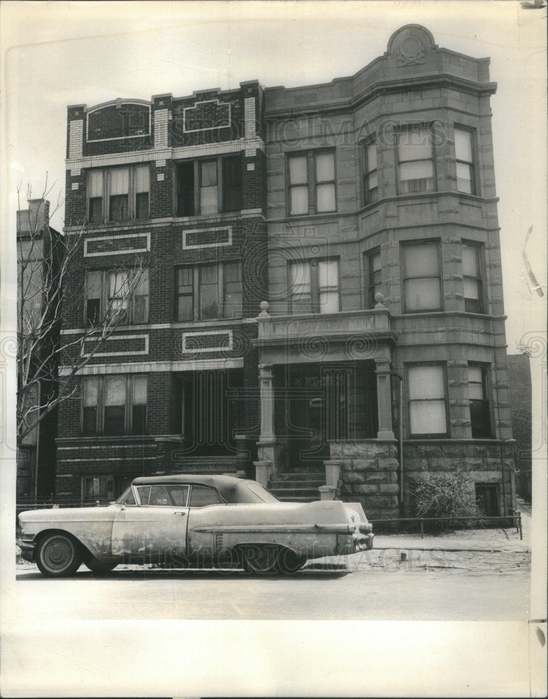 1966 Six-flat Apartment Building Formerly Owned By Claude Lightfoot - Historic Images