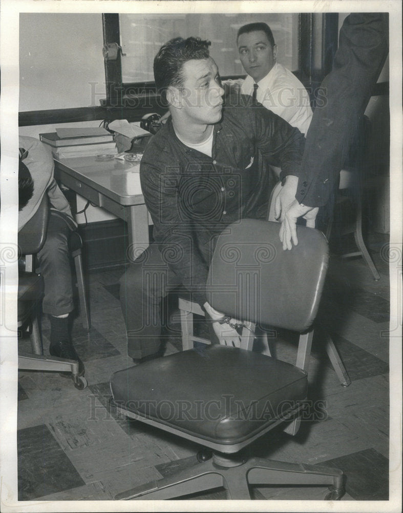 1965 John Ligue men murder Jack Naylor Judge Fitzgerald Court - Historic Images