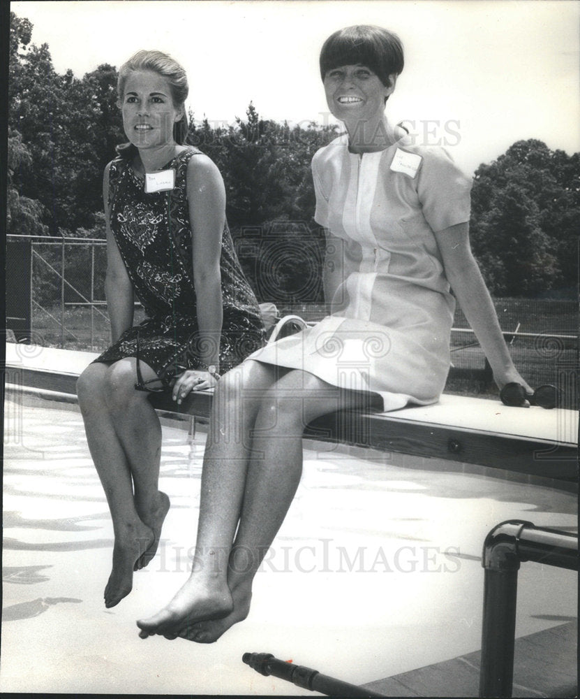 1966 Michael Limback Calvin Trowbridge Seeking  A Suntan In Outdoor - Historic Images