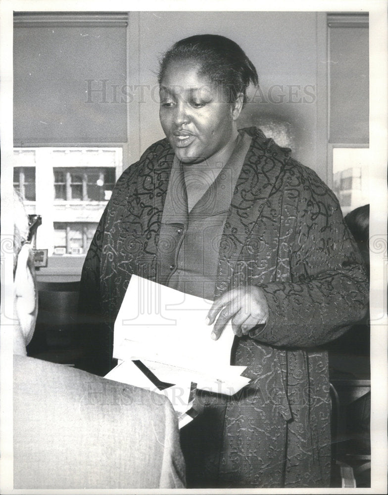1966 Press Photo Geraldine Lightfoot Lightfoot Building Violations - Historic Images