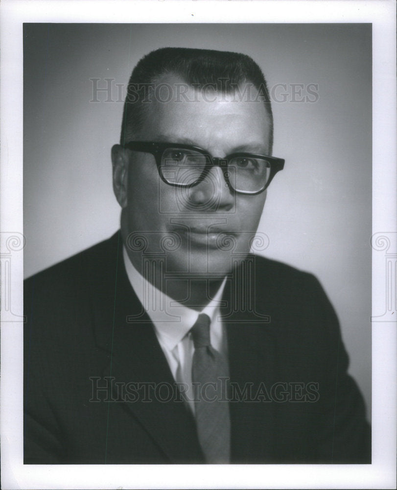 1962 Press Photo Albert Krusemark Oak St Frankfort Ill State Senate Candidate - Historic Images