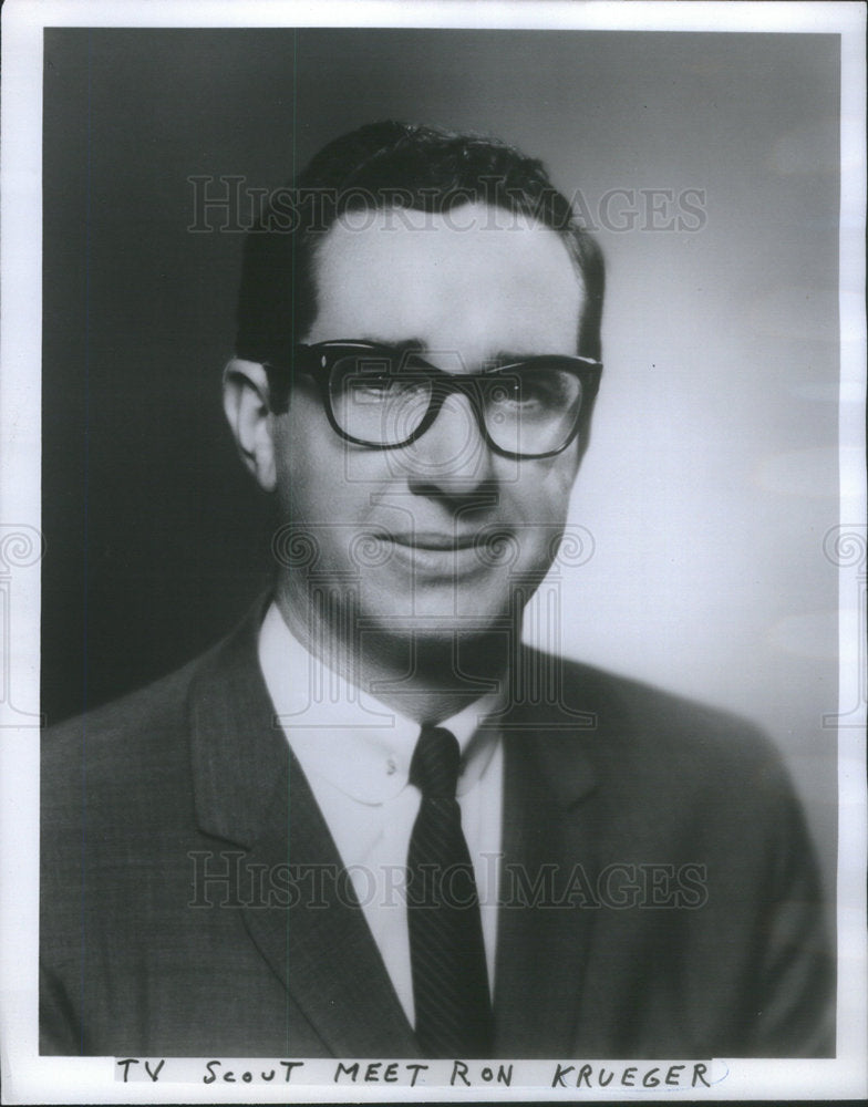 1970 Ron Kruger Television Programming Executive - Historic Images