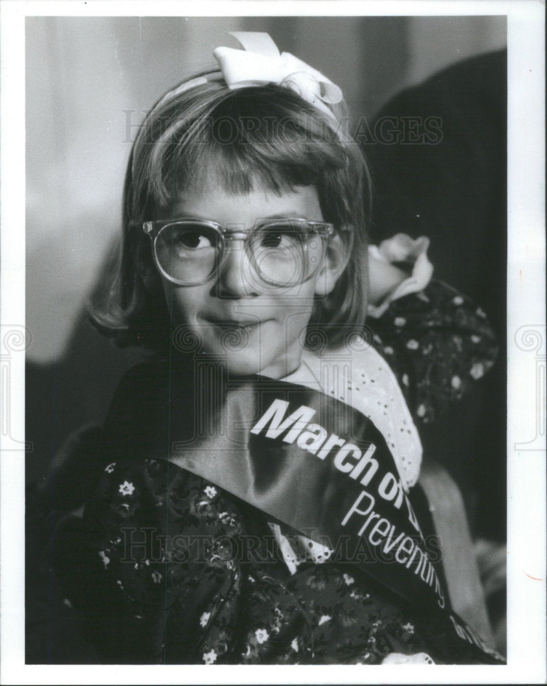 1991 Laura Krumwiede Is Name Natinal March Of Dimes Ambassador - Historic Images