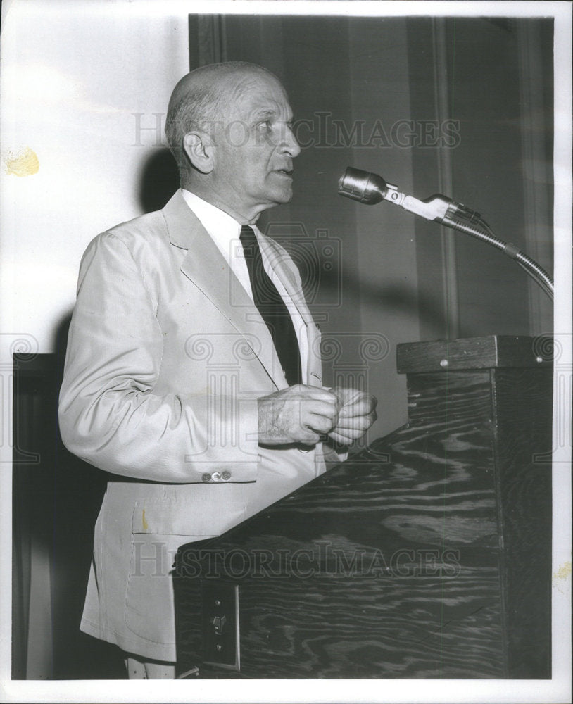 1957 Press Photo Peter Kronfeld Ophthalmology collegeI llinois school Medicine - Historic Images