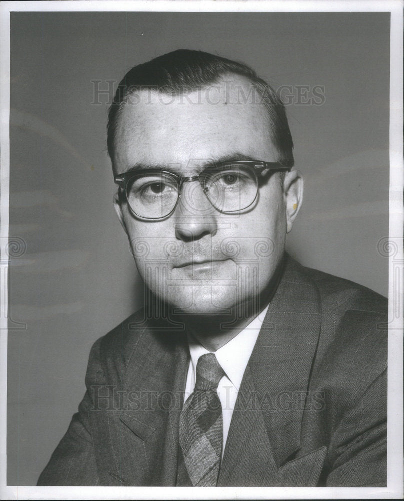 1955 Theodore Krohne News Reporter - Historic Images