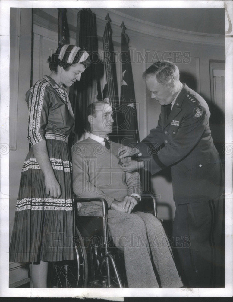 1961 ROMAN C. KROL DES PLAINES SERVICE MEDAL LT. GEN. EMERSON - Historic Images