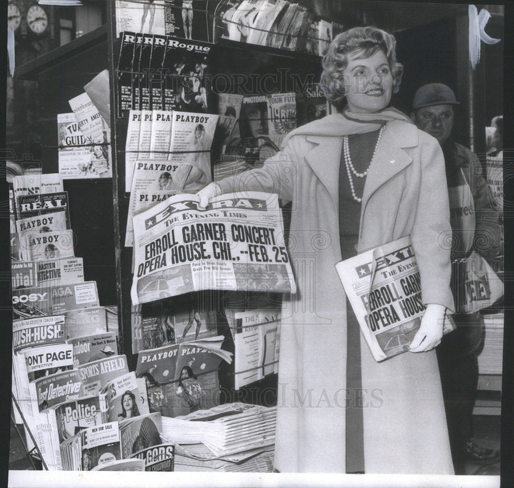 1981 Bonnie Kroll, Record Promoter - Historic Images