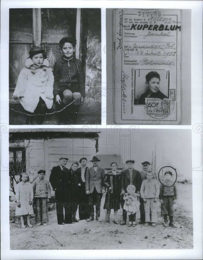 1968 Jack Kuper Child Of The Holocaust Book - Historic Images