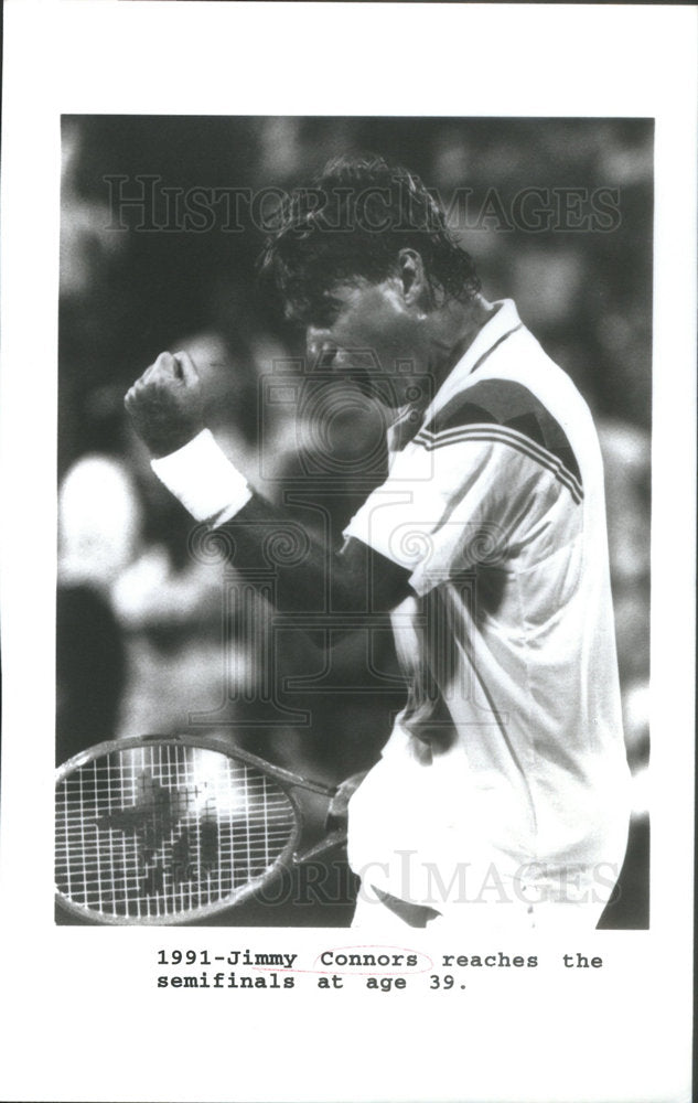 JIMMY CONNORS AMERICAN TENNIS PLAYER - Historic Images